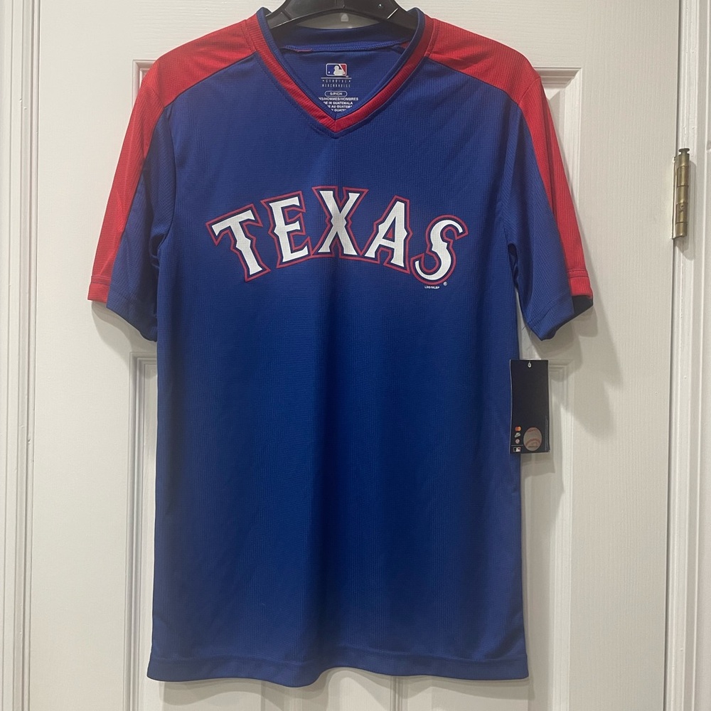 NWT Texas Rangers MLB jersey size small